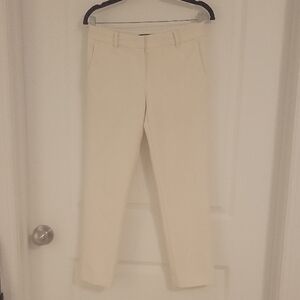 Ann Taylor Women's Elegant Cream Cropped Pants